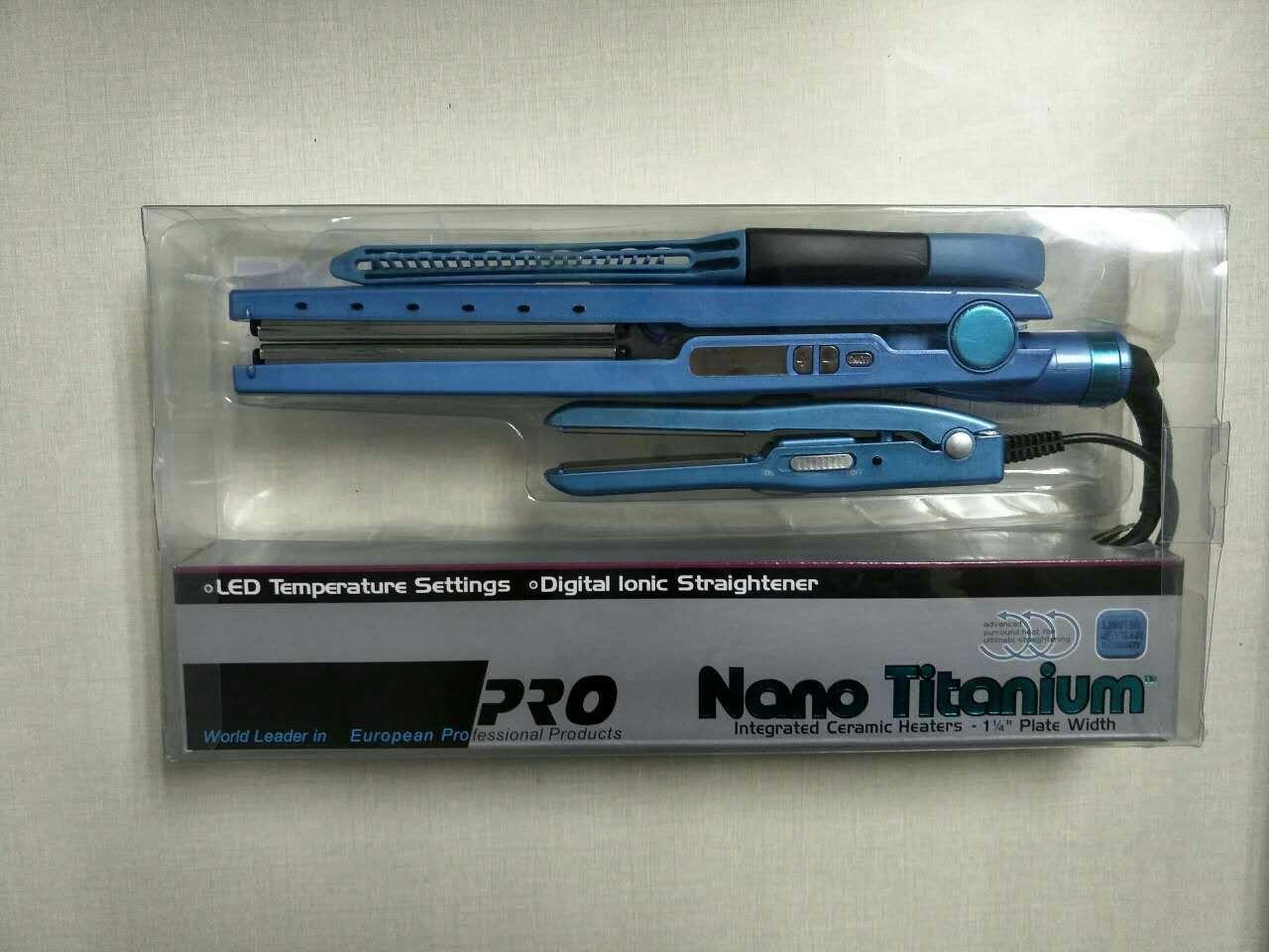 Babyliss Ultra Nano Titanium Plate Hair Straightener and Hair Curler Flat Iron 5