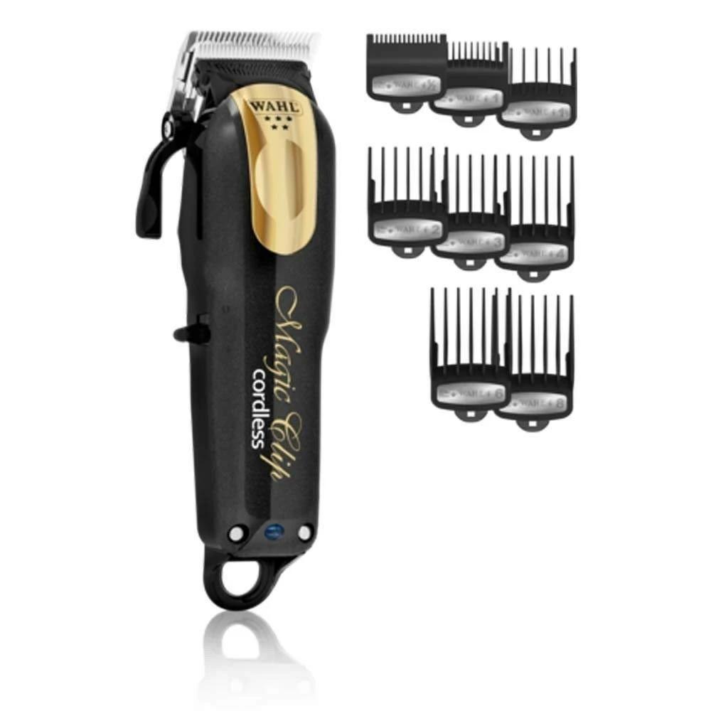 Wahl 5 Star Magic Clip Black&Gold Cordless wahl black and gold clippers 3