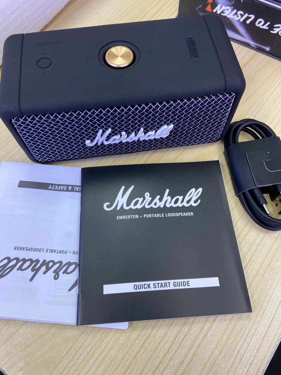 Buy Marshall Emberton Portable Speakers Mini factory price 3