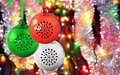Wholesale Christmas Ball Bluetooth Speaker Holiday Festival Ornament Gift