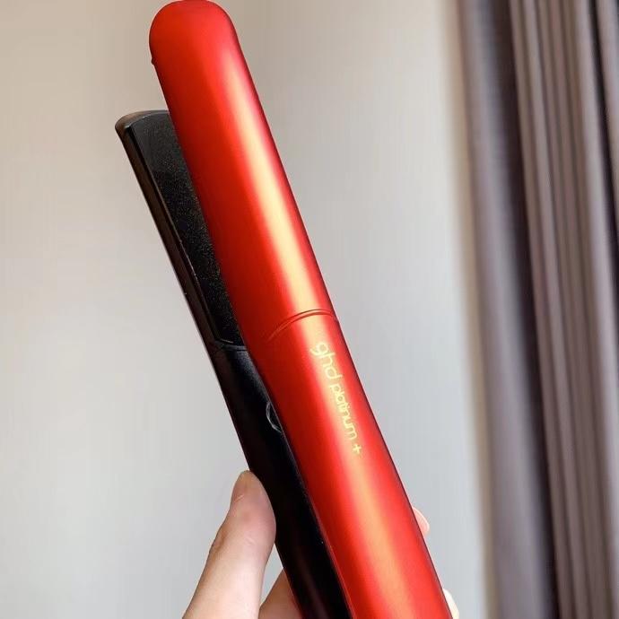 ghd limited edition platinum+ styler Flat Iron Red color 2