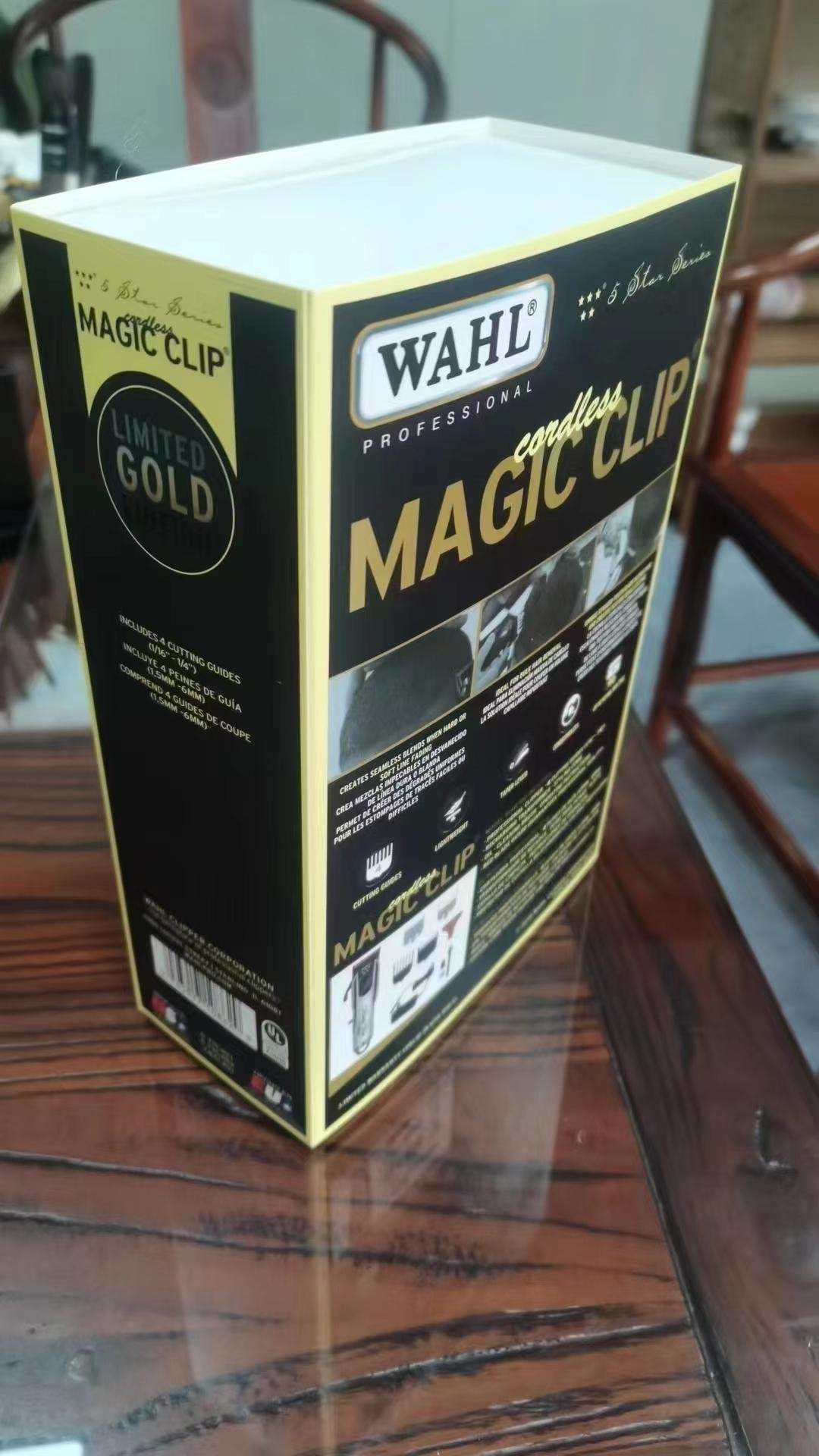 Wahl Professional 5 Star Limited Edition Gold Cordless Magic Clip 8148 4