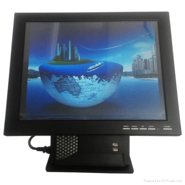 POS2117 15 Inch All-In-One Touch Screen POS System 4