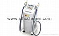 IPL SHR hair removal skin rejuvenation machine with portable handle 2