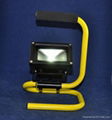 Re-Charge Led Flood light with power adapter 4