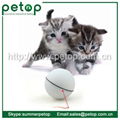 Wholesale Interactive Automatic Electric LED Action Ball Cat Toy 1