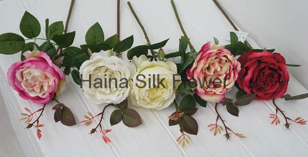 High nature artificial flowers artificial rose wholesale 2