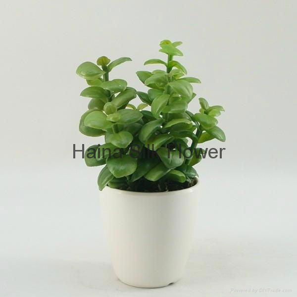 Potted cheap artificial plants Chinese Supplier 3