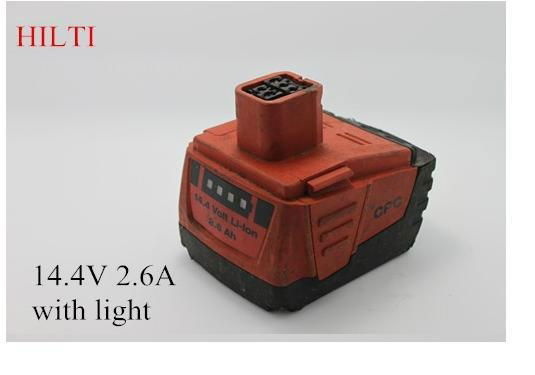 HILTI battery 14.4V 2.6Ah Li-Ion B144/2.6 LI-ION Battery USED Good Quality 2