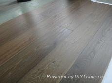Direct factory offer wide plank oak wood flooring 
