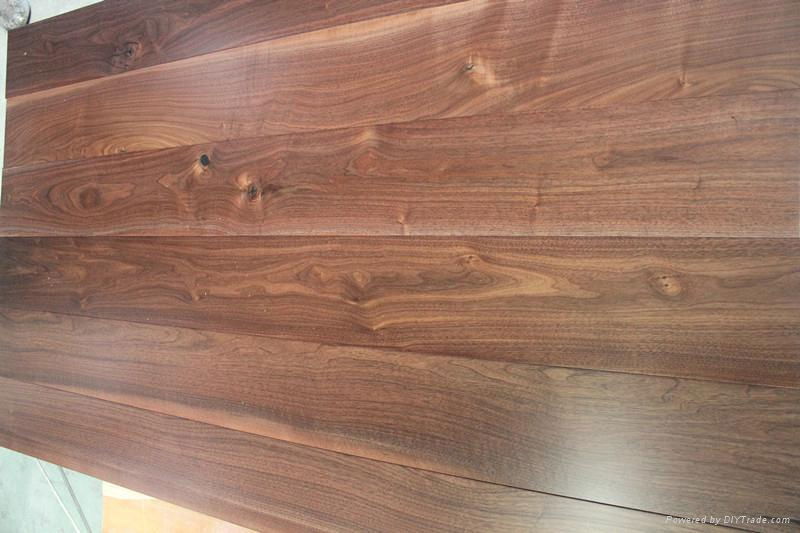 Direct factory price American balck walnut wood flooring  2