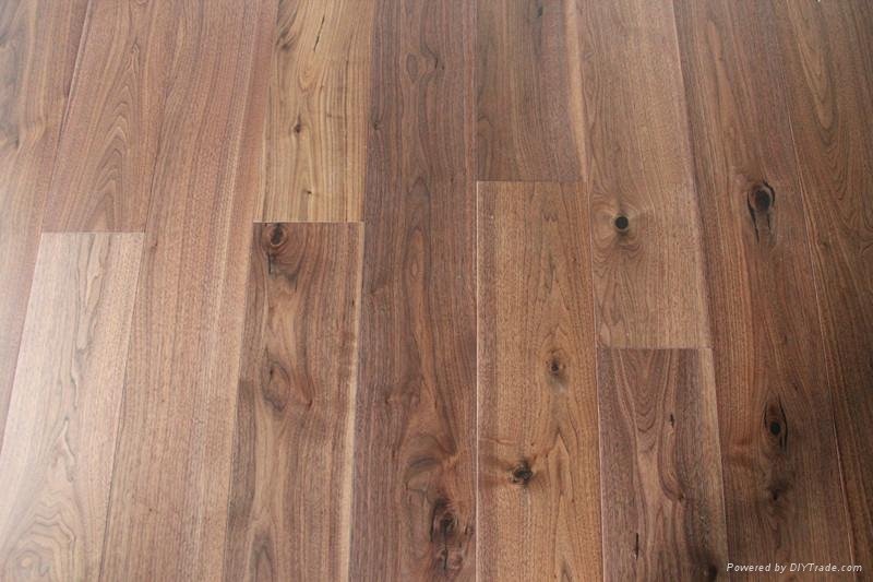 Direct factory price American balck walnut wood flooring  4