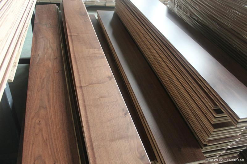 Direct factory price American balck walnut wood flooring  5