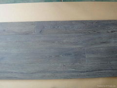 Wire brushed antique rustic engineered wood flooring