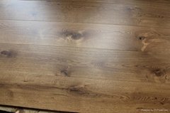 Smoked oak wood flooring 
