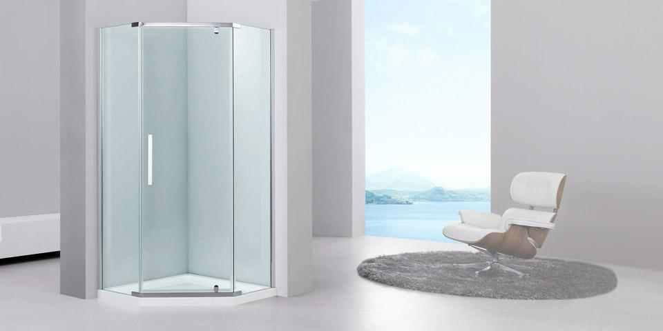 Diamond Pivot Shower Enclosure 