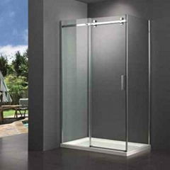 Square Big Roller Shower Enclosure 