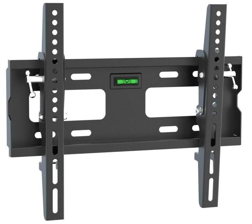 Tilted LCD TV bracket