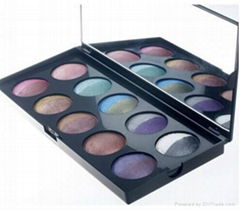 10 color pigment baked eyeshadow palette