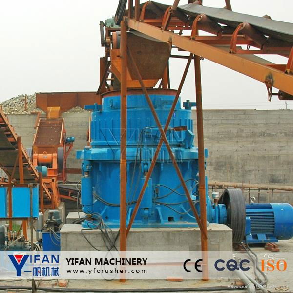 Hydraulic cone crusher 5