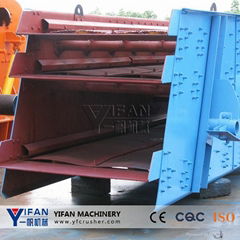 Vibrating screen