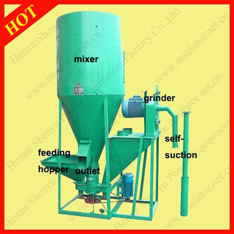   Hammer Mil Animal Feed Crusher and Mixer