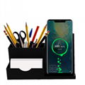 pen holder wireless charger 10W fast charging