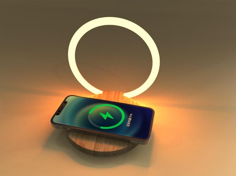 LED light wireless charger 15W 1