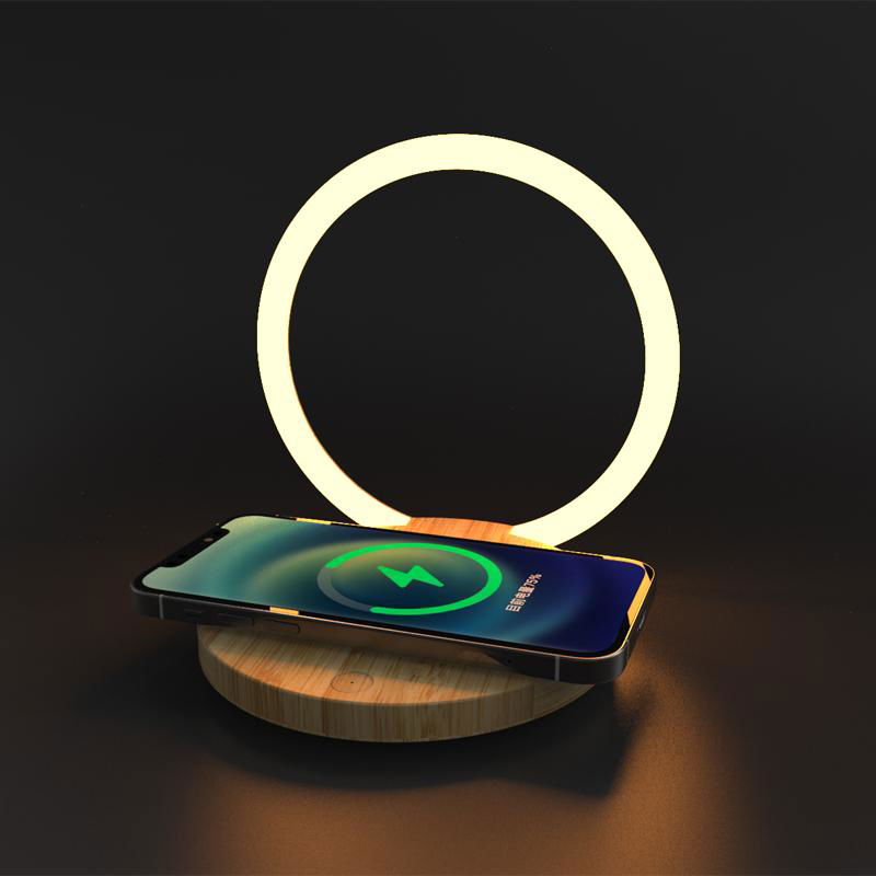 LED light wireless charger 15W 5