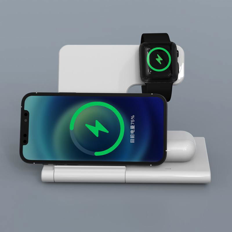 3 in 1 folding wireless charger 2