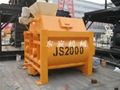 2014 hot sale JS2000 compulsory concrete mixer 1