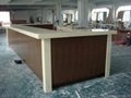 TW solid surface fashionable simple led bar counter 5