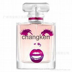 new design glass perfume bottles