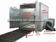 diesel powder coating oven