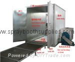 powder coating curing oven with gas burner