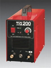 gas tungsten arc welding Invert DC TIG 200 welder