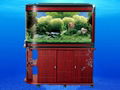 Aquarium acrylic fish tank with led light and filtering system home Decoration