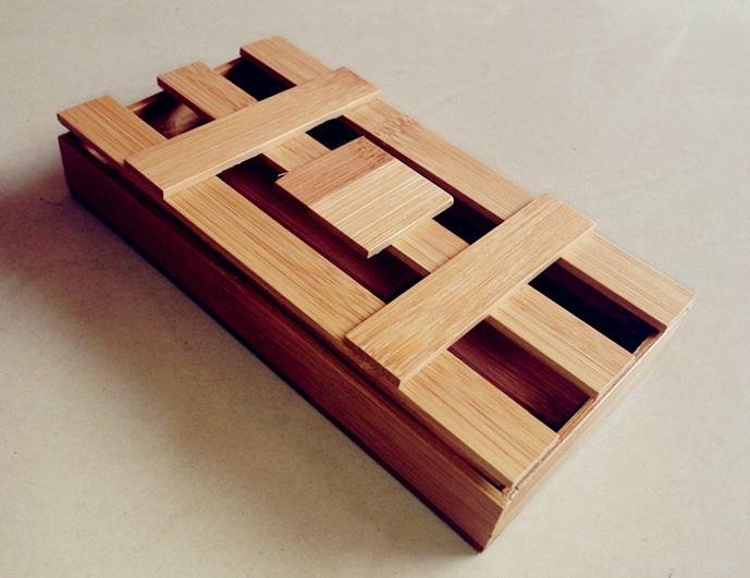环保竹子木材包装盒巧克力盒 2