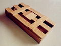 Green bamboo wood  chocolate box  2