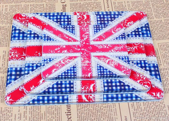 British style three-piece tinplate box