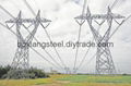 Galvanized Lattice Transmission Tower 2