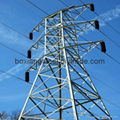 Galvanized Lattice Transmission Tower 3