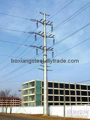 33kv Galvanized Transmission Single/Double Circuit Tower