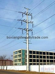 33kv Galvanized Transmission Single/Double Circuit Tower