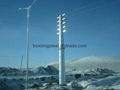 66kv Power Transmission Line Monopole Towers
