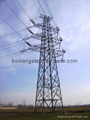 66kv Galvanized Transmission Angular Tower