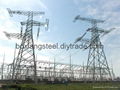 132kv Transmission Line Lattice Tower 1