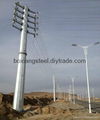 220kv Monopole Steel Tower for Power