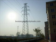 400kv Power Transmission Line Steel Tower