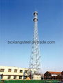 Self-supporting Monopole Angle Tubular Communication Tower 5